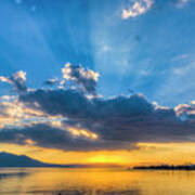 Lake Chapala Sunsets #7 Poster