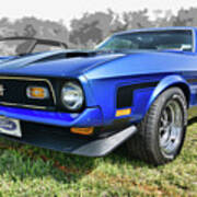 '71 Ford Mustang Mach 1 #71 Poster