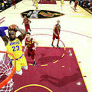 Lebron James #72 Poster