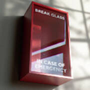 Break In Case Of Emergency Red Box #8 Poster