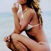 Supermodel Tatyana Liskina Smoking Hot 8571-100 Poster