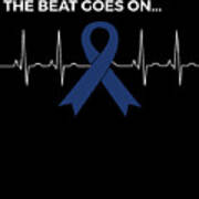 Colon Cancer Awareness Shirt National Colon Cancer Awareness #9 Poster
