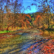 A River In Fall Poster