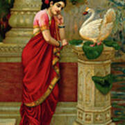 A Swan Telling Damayanti Of Nala's Love Poster