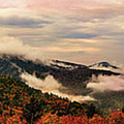 Above Graveyard Fields In The Autumn Poster