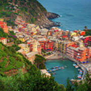 Above Vernazza Poster