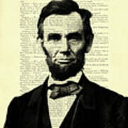 Abraham Lincoln Portrait Poster