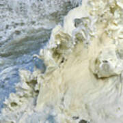 Abstract Details Of Ocean Foam, Poster