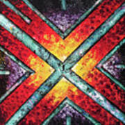 Abstract Painting The X Factor Poster