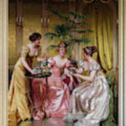 Afternoon Tea By Frederic Soulacroix Poster