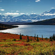 Alaska - Wonder Lake In Denali National Park 2 Poster