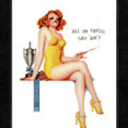 All In Favor Say Ah By Enoch Bolles Vintage Illustration Xzendor7 Art Reproductions Poster