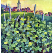 Alsace Vineyard Poster