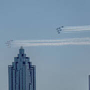 America Strong Atlanta - Atlanta Skyline Poster