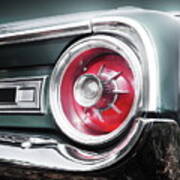American Classic Car Galaxie 500 1964 Rear Poster