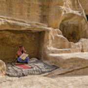 An Old Bedouin In Wadi Rum, Jordan Poster
