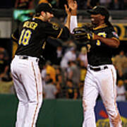 Andrew Mccutchen And Neil Walker Poster