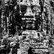 Angkor Thom Gate To Bayon Temple Poster