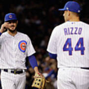 Anthony Rizzo And Kris Bryant Poster
