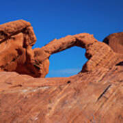Arch Rock - Valley Of Fire Poster