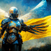 Archangel Of Victory Poster
