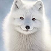 Arctic Fox Eight Poster