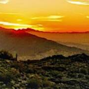 Arizona Sunset Poster