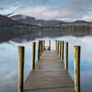 Ashness Jetty, The Lake District, England, Uk Poster