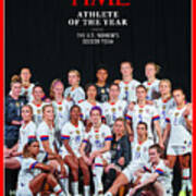 2019 Athlete Of The Year - Us Women's Soccer Team Poster