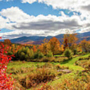 Autumn Colors In The White Mountains Poster