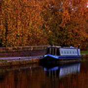 Autumn On The Canals Poster