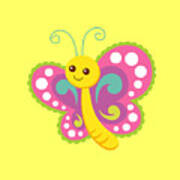 Baby Butterfly Poster