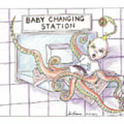 Baby Changing Station Poster
