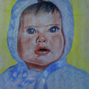 Baby Portrait Poster