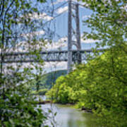 Bear Mountain Bridge From Popolopen Creek Poster