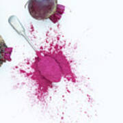 Beetroot Powder And Beets Poster