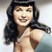 Bettie Page The Queen Of Pin Ups Poster