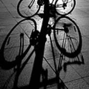 Bicycle Shadow Poster