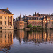 Binnenhof Buildings, Den Haag, The Netherlands Poster