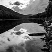 Black And White Photography - Delaware River Poster