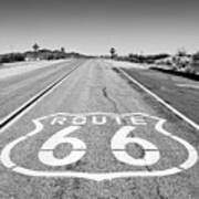 Black Arizona Series - Route 66 Poster