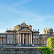 Blenheim Palace Early Spring Morning Poster