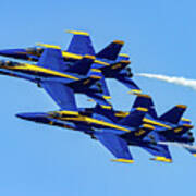 Blue Angels And Blue Skys Poster