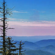 Blue Ridge Mountains Panorama Poster