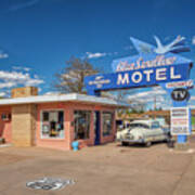 Blue Swallow Motel Poster