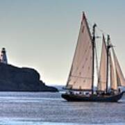 Bluenose11 Out To Sea Poster