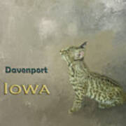 Bobcat Davenport Iowa Poster