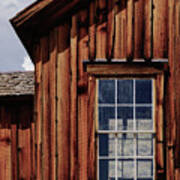 Bodie Window With Sky Poster