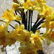 Bouquet Of Daffodils Poster