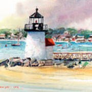 Brant Point Light Poster